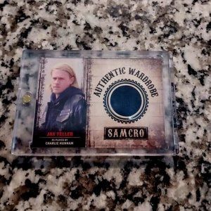 SOA Charlie Hunnam Jax Teller SAMCRO Authentic Wardrobe Card Nr.Mint/Mint